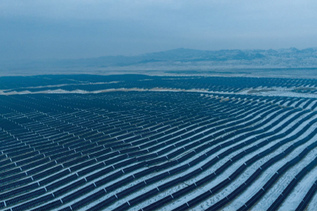 国家管网新疆精河大型光伏