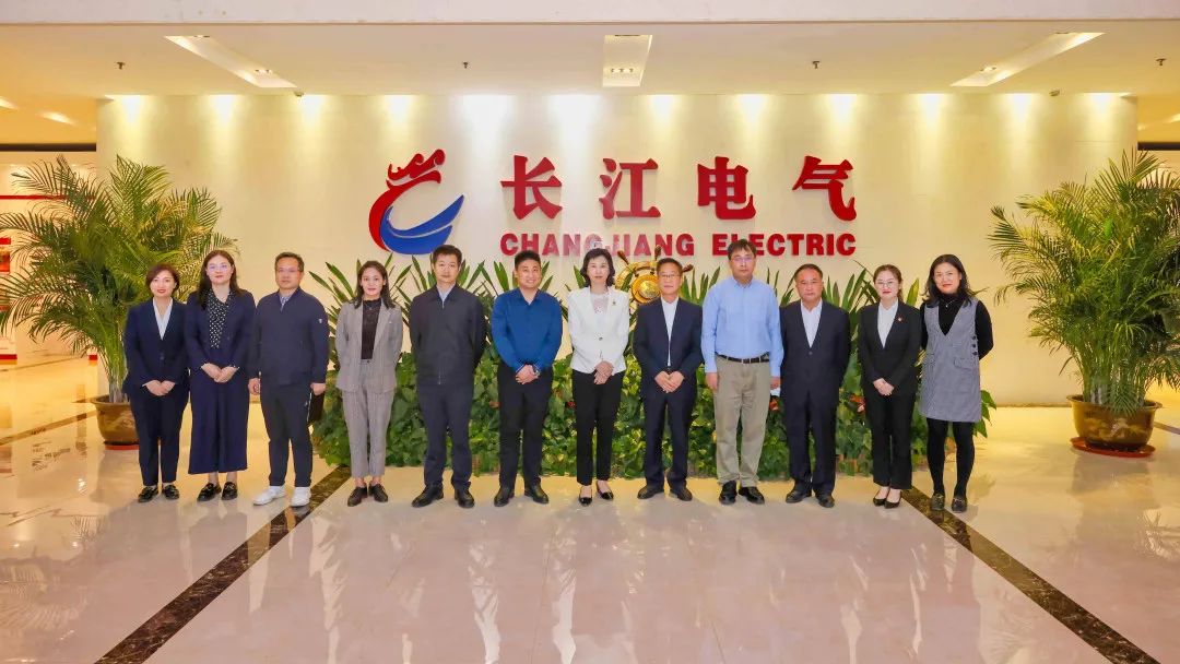 武汉东湖高新区管委会主任刘洁到长江电气走访调研