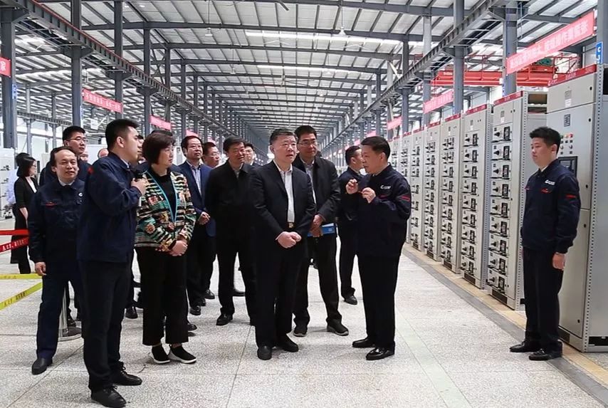 国家领导人高度关注企业高质量发展｜全国人大常委会执法检查组在鄂检查，陈竺副委员长率团到长江电气等企业调研